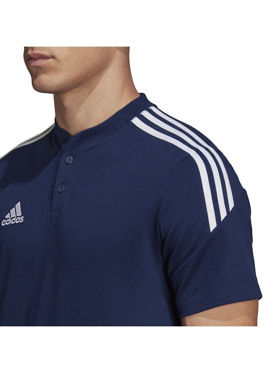 Adidas Condivo 22 Polo vyriški marškinėliai, tamsiai mėlyni H44108 5