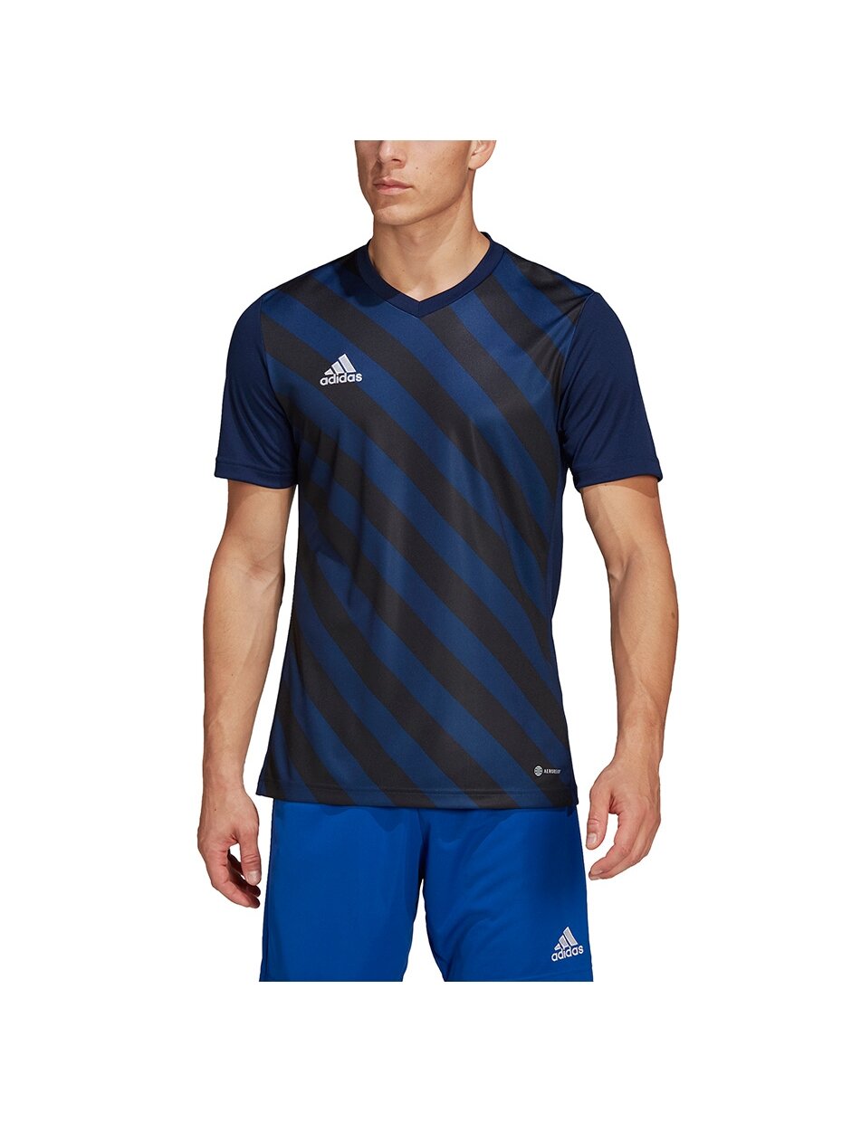 Vyriški marškinėliai Adidas Entrada 22 Graphic Jersey tamsiai mėlynos ir juodos spalvos HF0131 2 Vyriški marškinėliai Adidas Entrada 22 Graphic Jersey tamsiai mėlynos ir juodos spalvos HF0131 2
