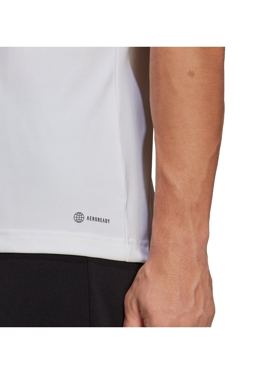 Vyriški marškinėliai Adidas Entrada 22 Jersey, balti HC5071 6 Vyriški marškinėliai Adidas Entrada 22 Jersey, balti HC5071 6