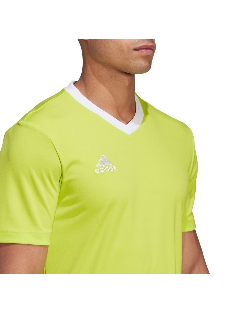 Vyriški marškinėliai adidas Entrada 22 Jersey lime HC5077 5 Vyriški marškinėliai adidas Entrada 22 Jersey lime HC5077 5