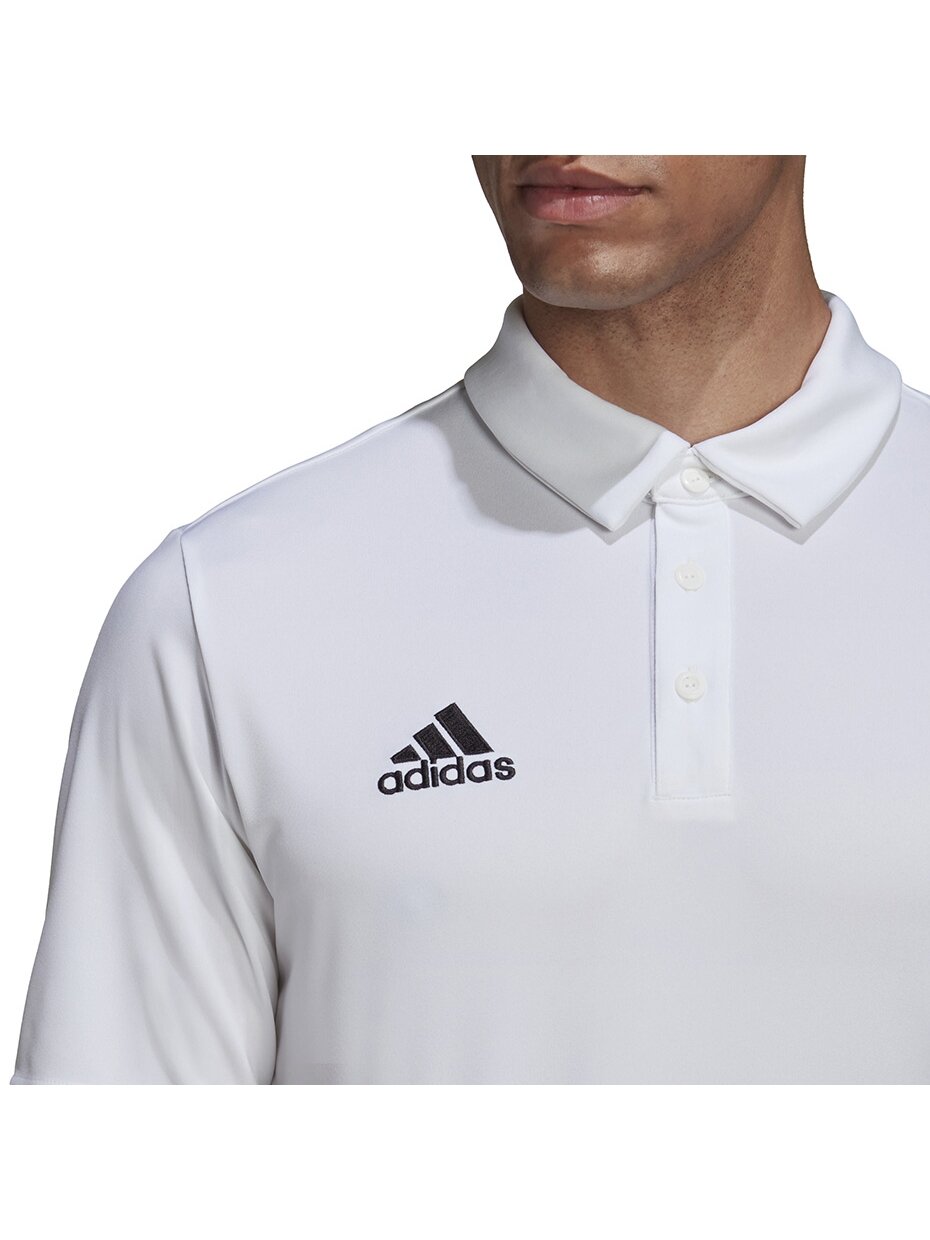 Adidas Entrada 22 Polo vyriški marškinėliai, balti HC5067 4