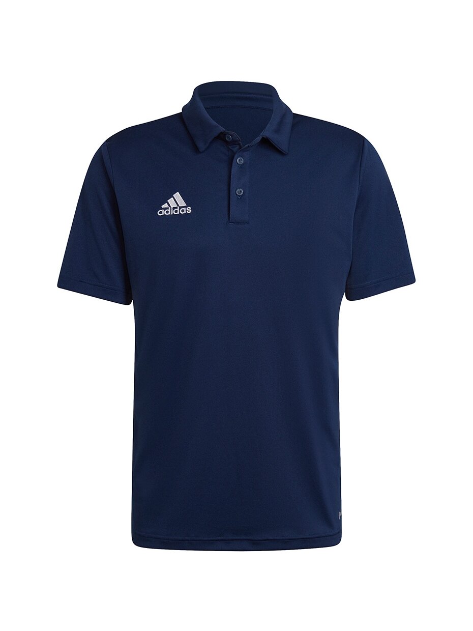 Adidas Entrada 22 Polo vyriški marškinėliai, tamsiai mėlyni H57487 Adidas Entrada 22 Polo vyriški marškinėliai, tamsiai mėlyni H57487