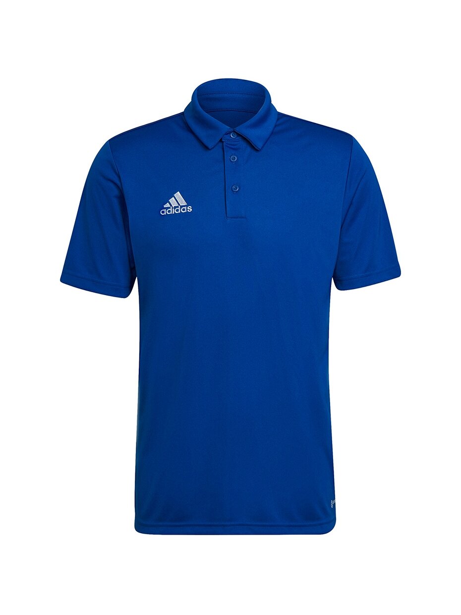 Vyriški marškinėliai Adidas Entrada 22 Polo mėlyni HG6285 1 Vyriški marškinėliai Adidas Entrada 22 Polo mėlyni HG6285 1