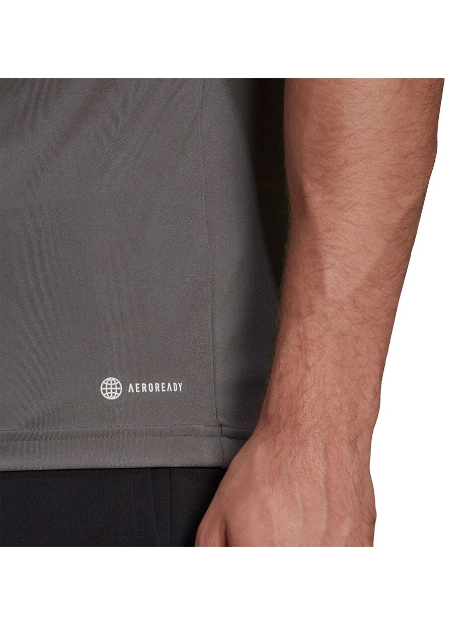 Adidas Entrada 22 Polo vyriški marškinėliai, pilki H57486 4 Adidas Entrada 22 Polo vyriški marškinėliai, pilki H57486 4