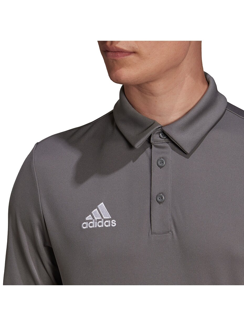 Adidas Entrada 22 Polo vyriški marškinėliai, pilki H57486 5