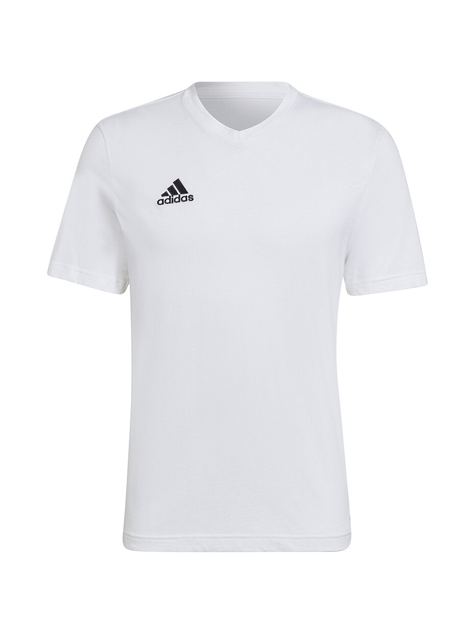 Adidas Entrada 22 Tee vyriški marškinėliai, balti HC0452