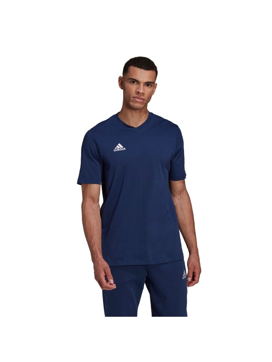 Vyriški marškinėliai Adidas Entrada 22 Tee, tamsiai mėlyna HC0450 3 Vyriški marškinėliai Adidas Entrada 22 Tee, tamsiai mėlyna HC0450 3