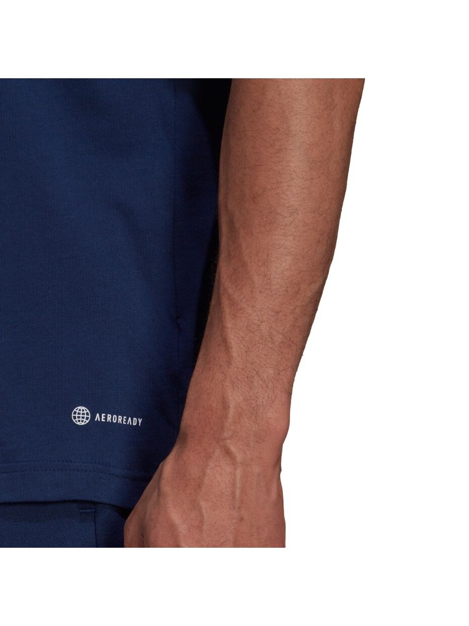 Vyriški marškinėliai Adidas Entrada 22 Tee, tamsiai mėlyna HC0450 4