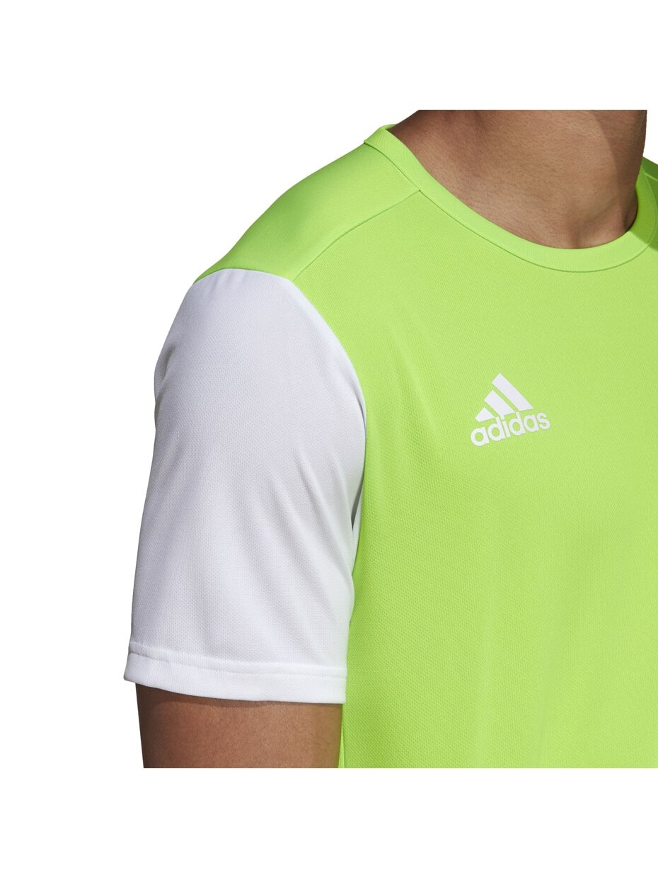 Vyriški marškinėliai adidas Estro 19 Jersey laimo žalia DP3240 8