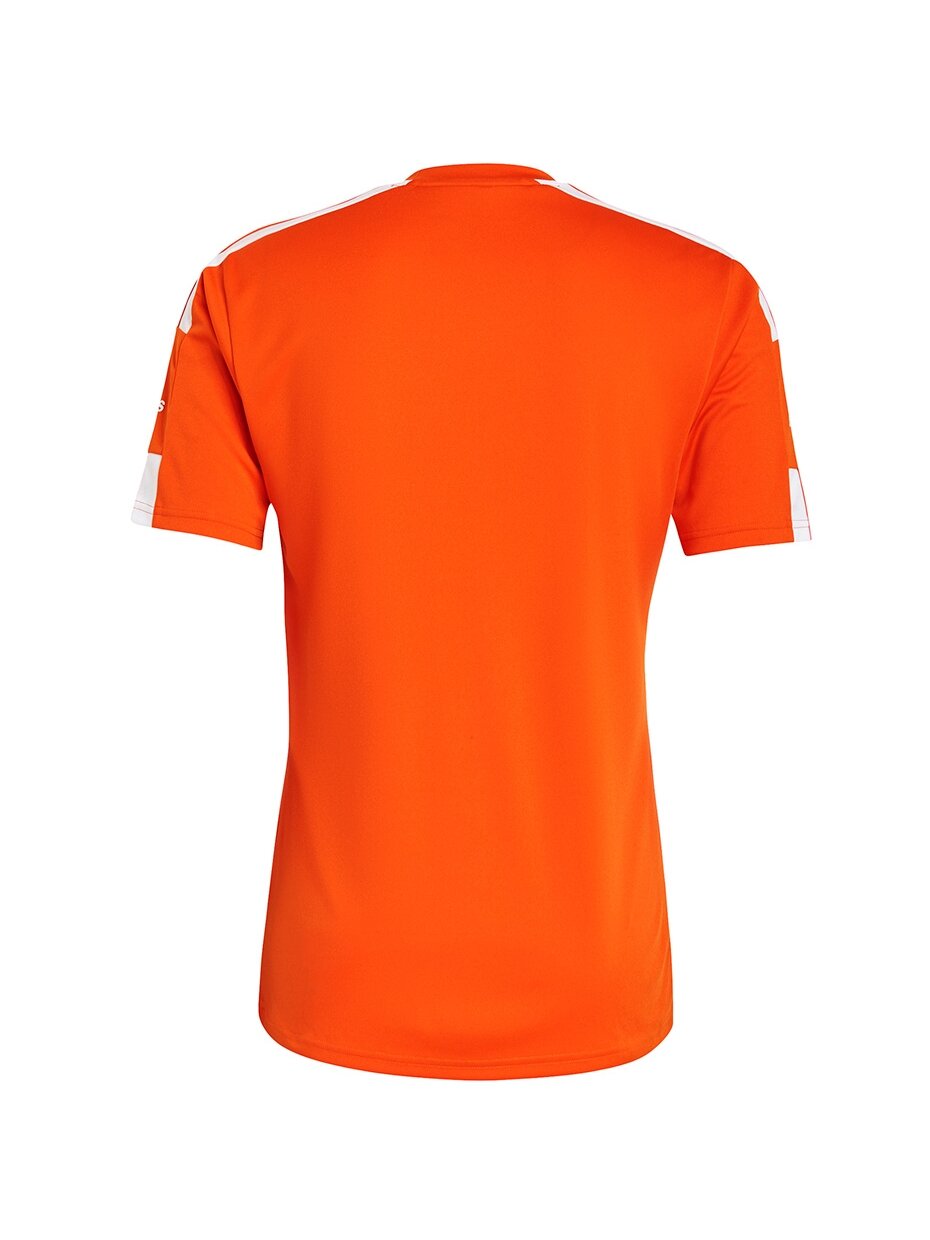 Vyriški marškinėliai adidas Squadra 21 Jersey trumpomis rankovėmis oranžinės spalvos GN8092 Vyriški marškinėliai adidas Squadra 21 Jersey trumpomis rankovėmis oranžinės spalvos GN8092