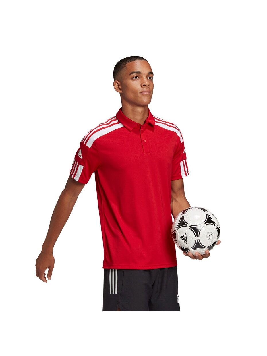 Adidas Squadra 21 Polo vyriški marškinėliai, raudoni GP6429 2