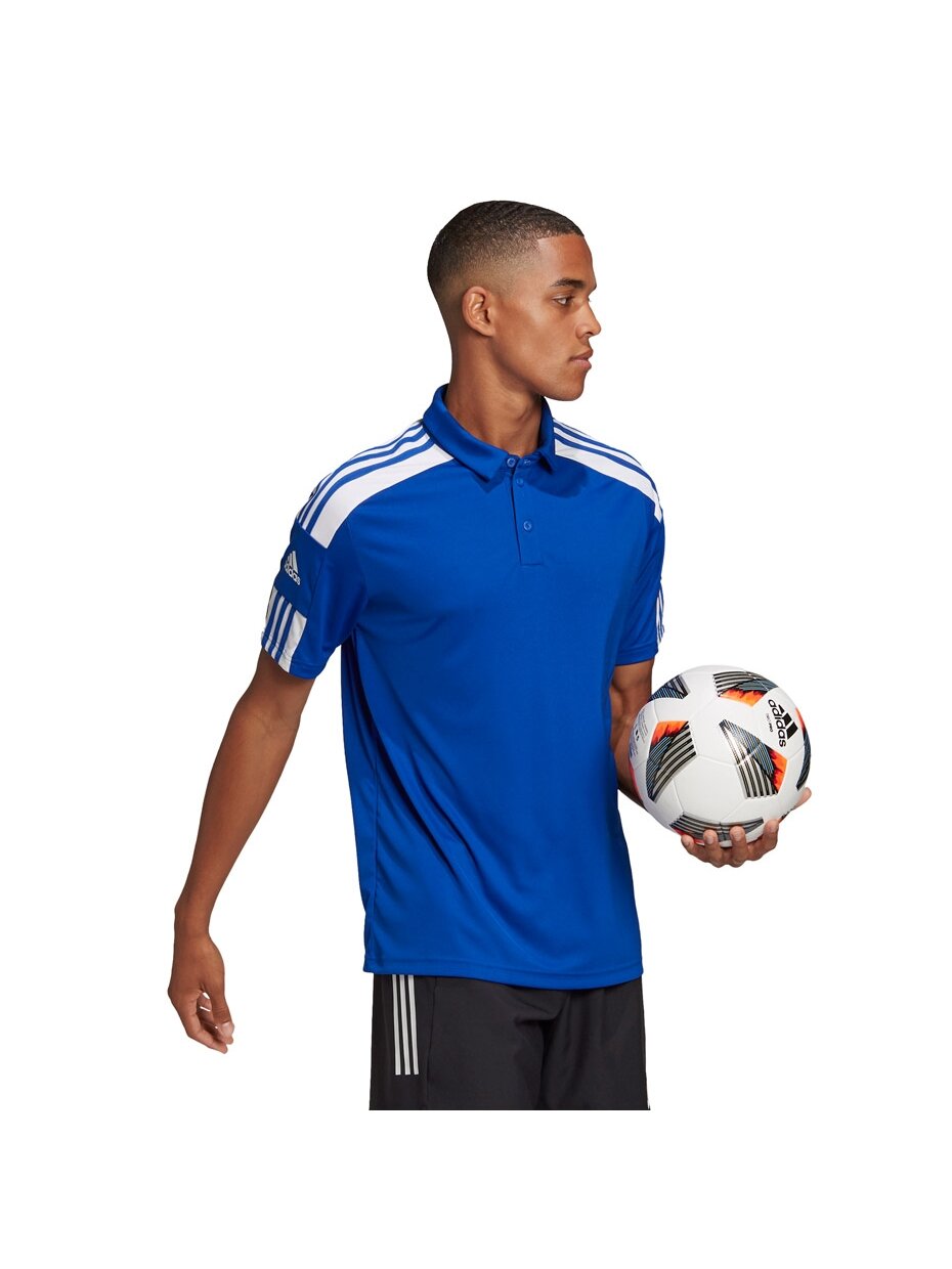 Vyriški marškinėliai adidas Squadra 21 Polo blue GP6427 2 Vyriški marškinėliai adidas Squadra 21 Polo blue GP6427 2