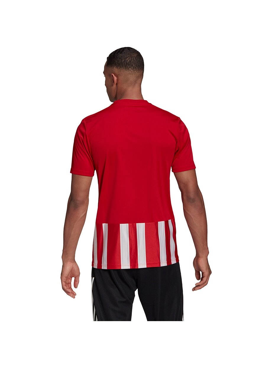 Vyriškas adidas Striped 21 Jersey raudonos ir baltos spalvos GN7624