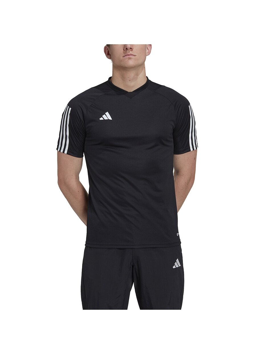 Vyriški marškinėliai Adidas Tiro 23 Competition Jersey juodi HK7638 2 Vyriški marškinėliai Adidas Tiro 23 Competition Jersey juodi HK7638 2