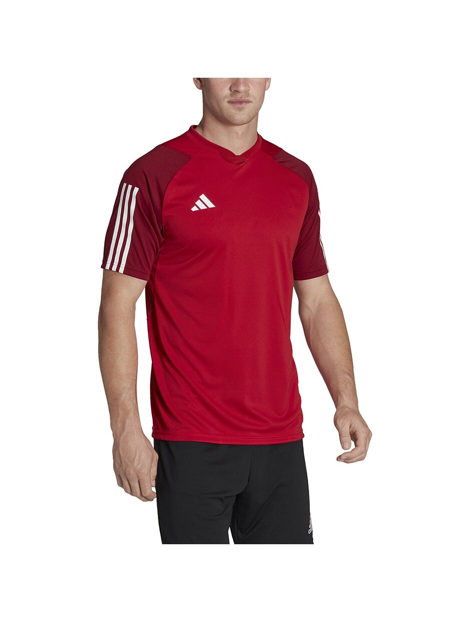 Vyriški marškinėliai adidas Tiro 23 Competition Jersey raudona HE5661 2 Vyriški marškinėliai adidas Tiro 23 Competition Jersey raudona HE5661 2