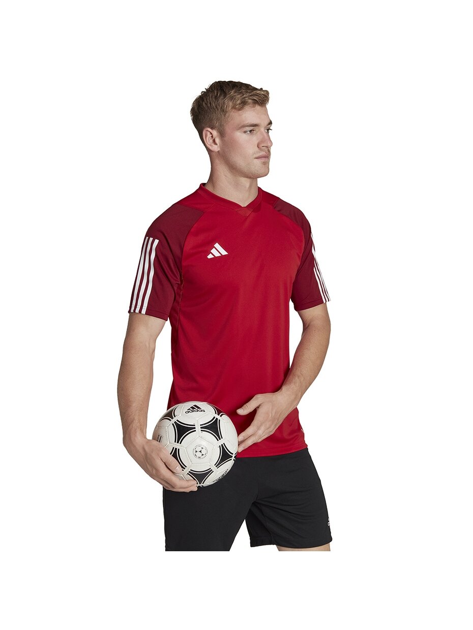 Vyriški marškinėliai adidas Tiro 23 Competition Jersey raudona HE5661 4