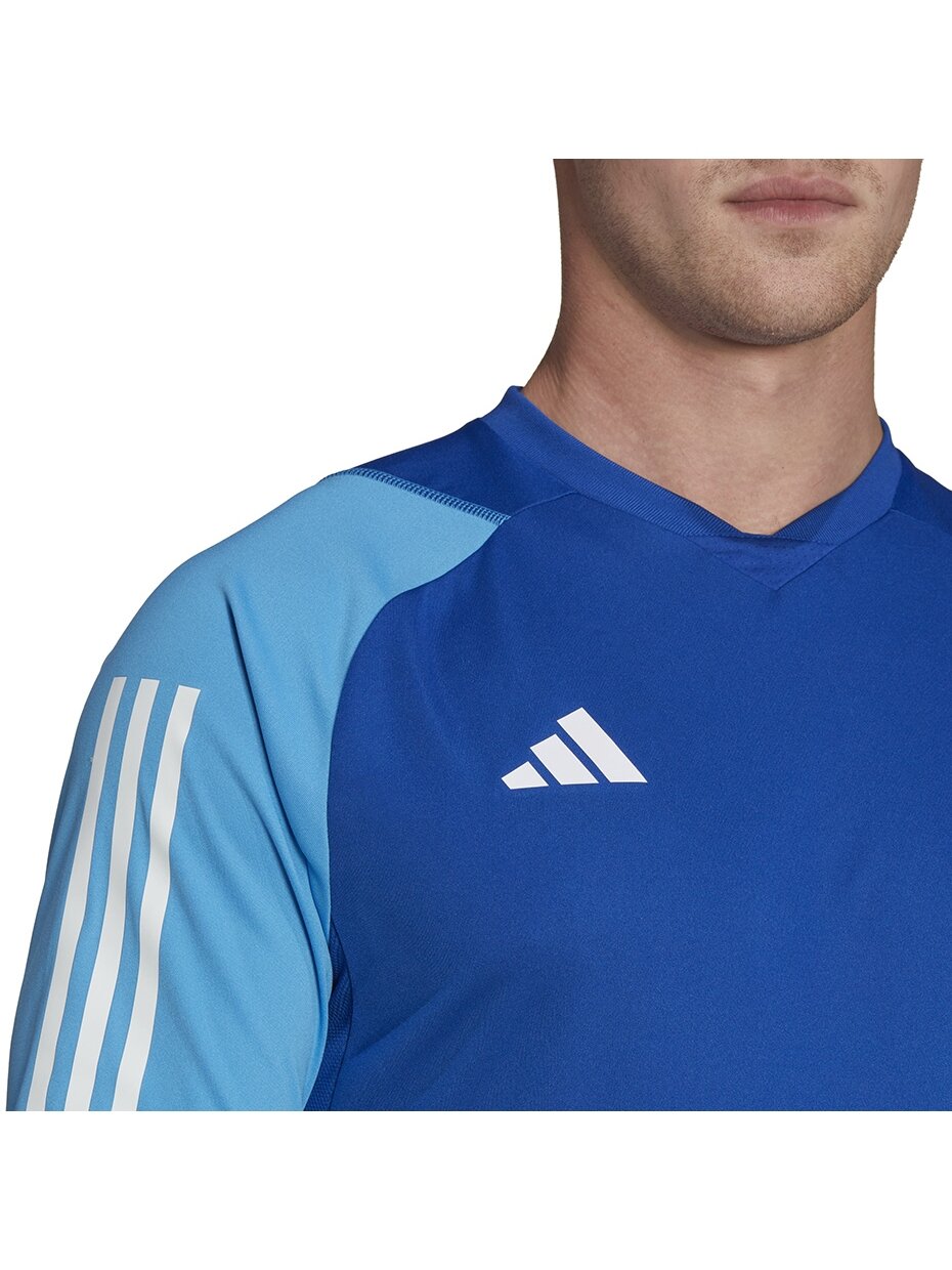 Vyriški marškinėliai adidas Tiro 23 Competition Jersey blue HU1296 5