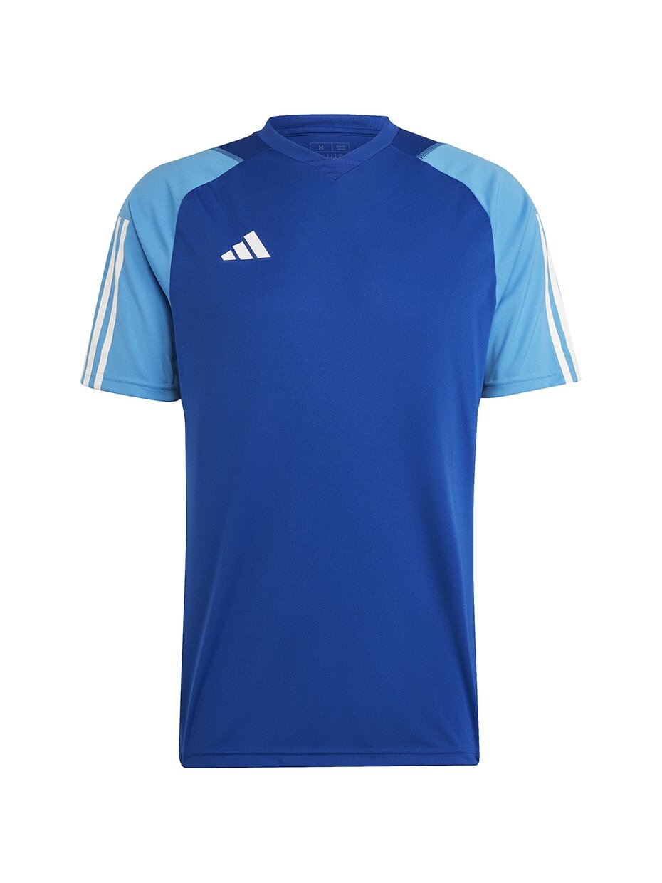 Vyriški marškinėliai adidas Tiro 23 Competition Jersey blue HU1296 Vyriški marškinėliai adidas Tiro 23 Competition Jersey blue HU1296