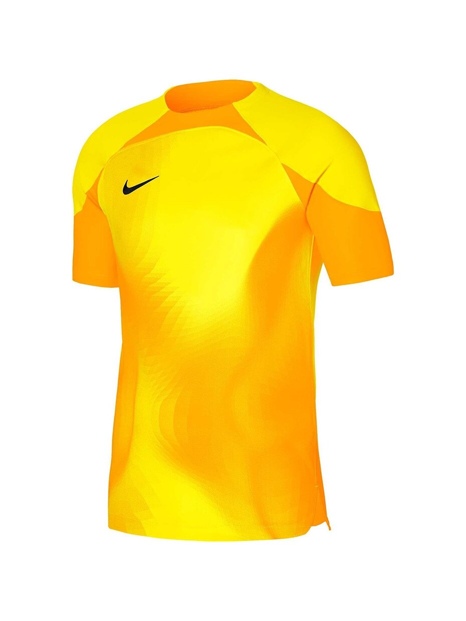 Nike Dri-FIT Adv Gardien IV GK Jsyss vyriški marškinėliai geltoni DH7760 719 Nike Dri-FIT Adv Gardien IV GK Jsyss vyriški marškinėliai geltoni DH7760 719