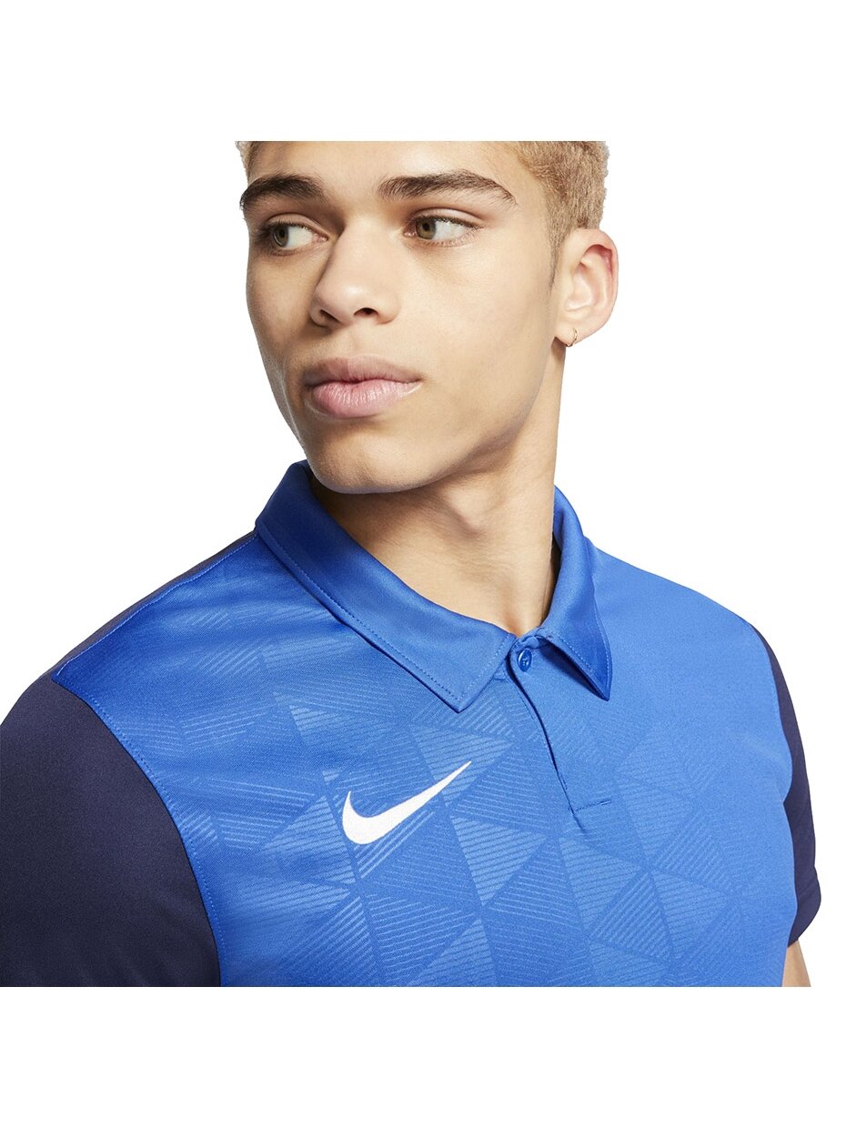 Nike Trophy IV JSY SS vyriški marškinėliai mėlyni BV6725 463 2 Nike Trophy IV JSY SS vyriški marškinėliai mėlyni BV6725 463 2
