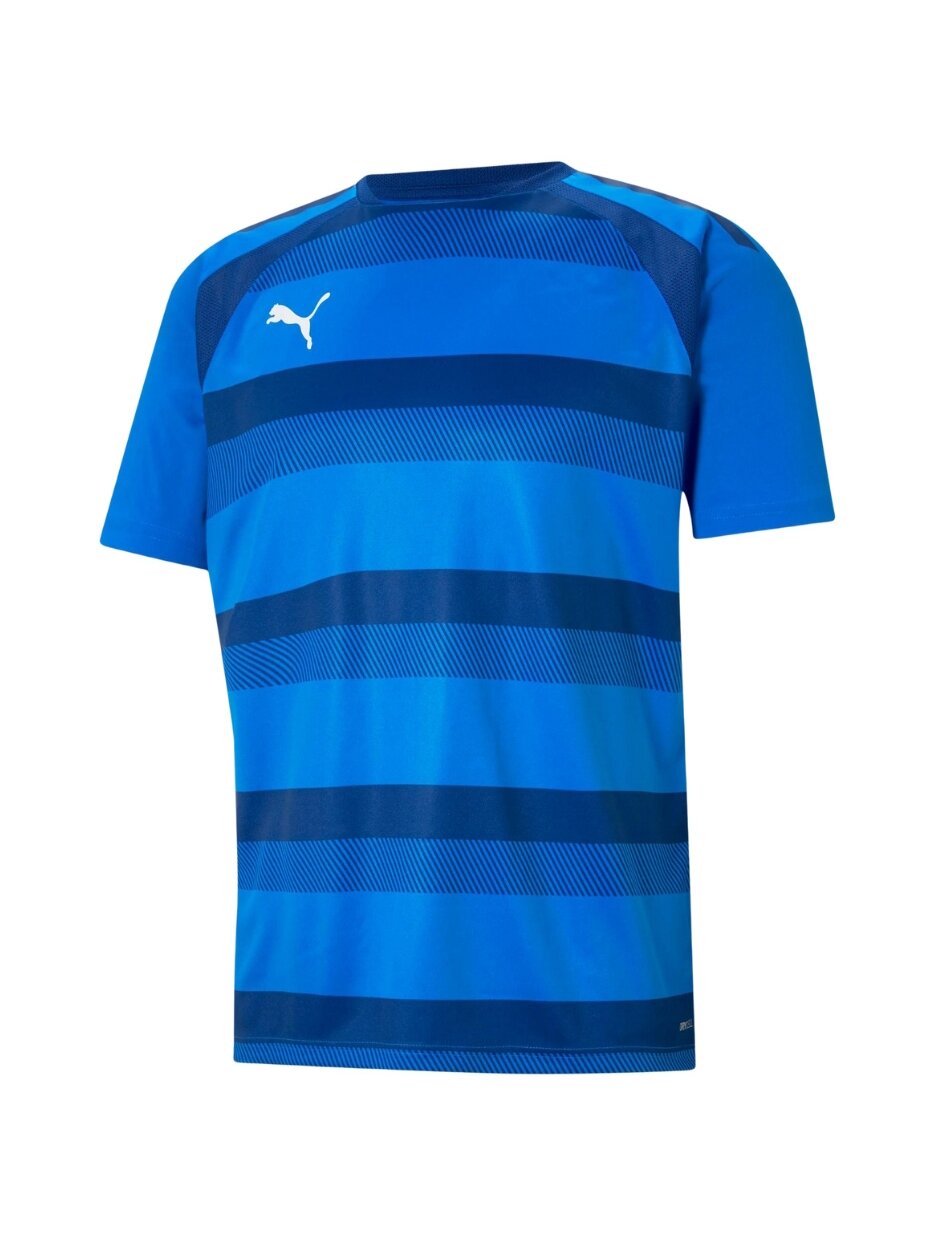Puma teamVISION Jersey vyriški marškinėliai mėlyni 704921 02 Puma teamVISION Jersey vyriški marškinėliai mėlyni 704921 02