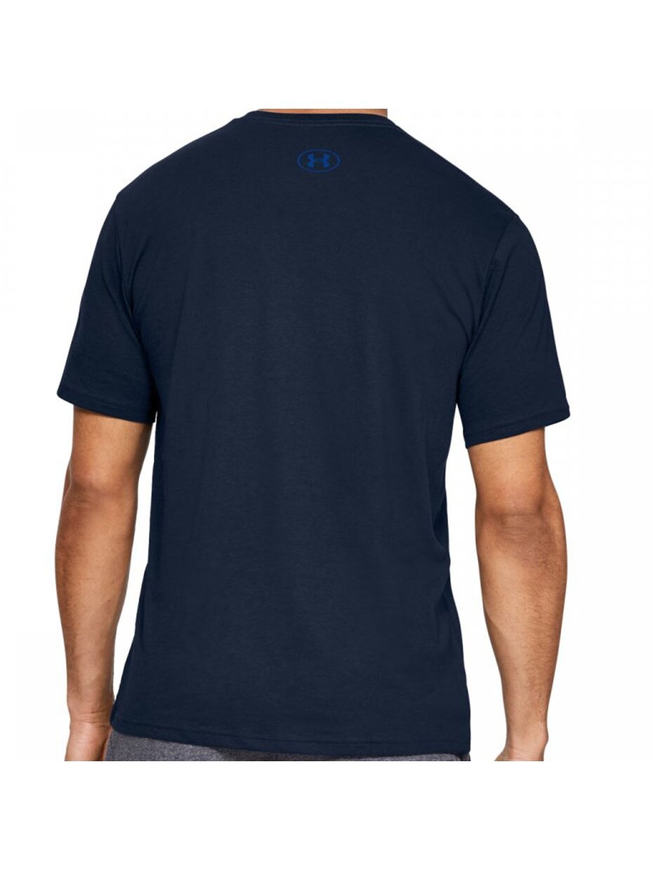 Vyriški marškinėliai Under Armour GL Foundation SS T tamsiai mėlyna 1326849 408 2