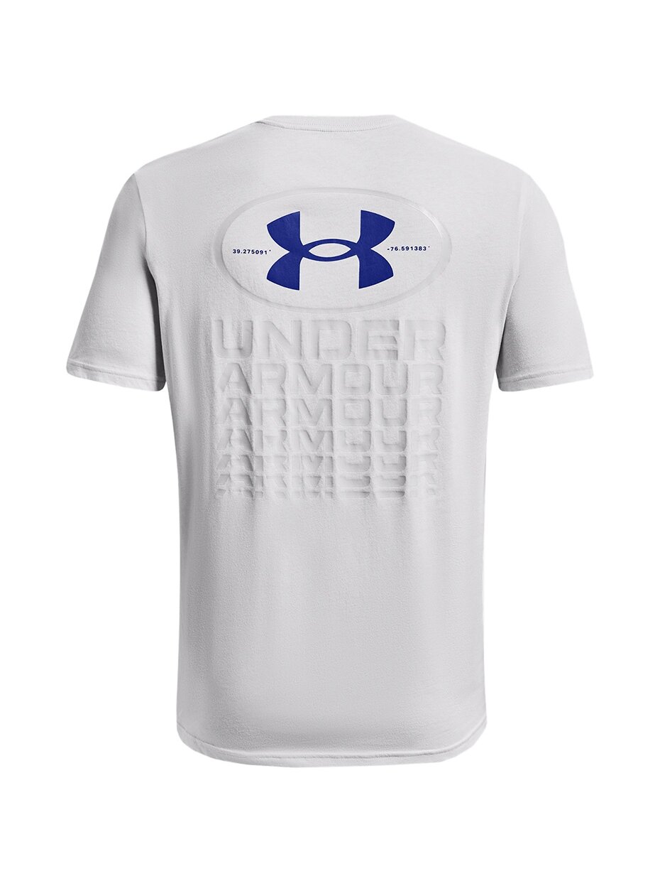 Under Armour Repeat Ss grafikos vyriški marškinėliai, pilki 1371264 014 1 Under Armour Repeat Ss grafikos vyriški marškinėliai, pilki 1371264 014 1