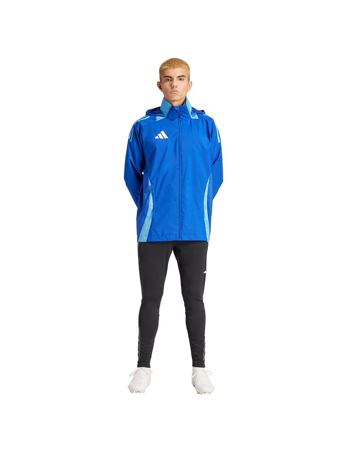 Adidas Tiro 24 Competition vyriška striukė bet kokiam orui, mėlyna IR7561 3