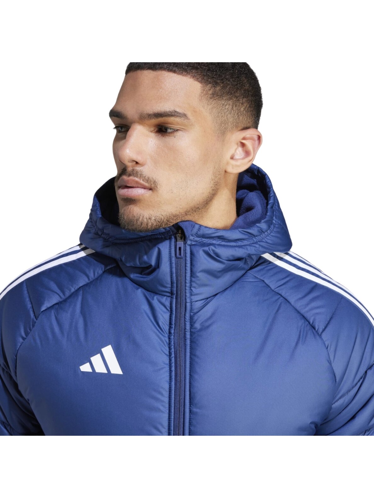 Adidas vyrams Tiro 24 Long parka mėlyna IR9502 3 Adidas vyrams Tiro 24 Long parka mėlyna IR9502 3