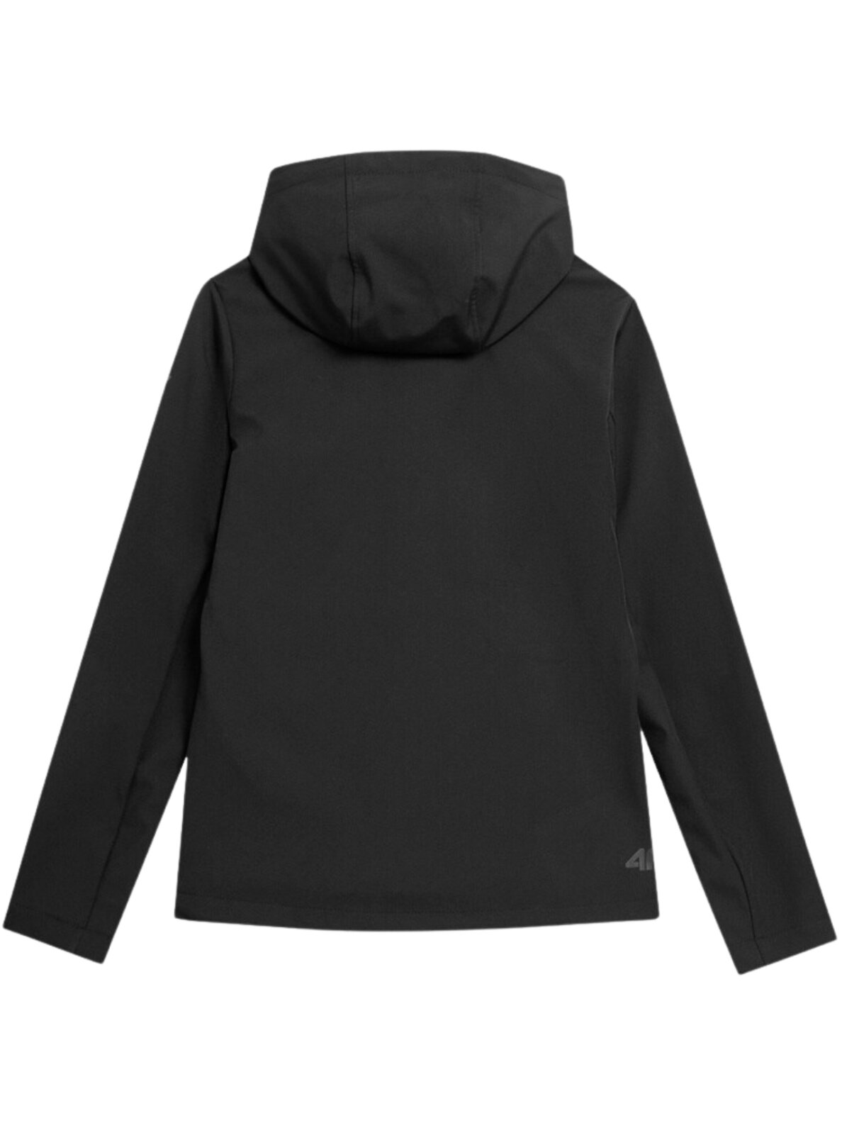 Moteriška 4F softshell striukė giliai juoda H4Z22 SFD001 20S 2