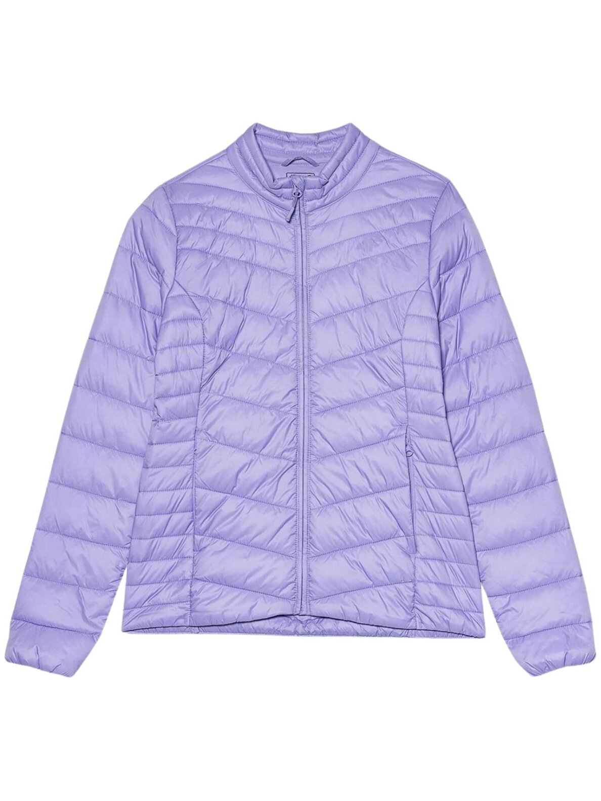 Moteriška dygsniuota striukė 4F F094 šviesiai violetinė 4FSS23TDJAF094 52S