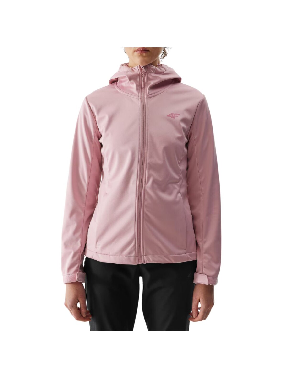 Moteriška softshell striukė 4F F215 šviesiai rožinė 4FWSS24TSOFF215 56S 2