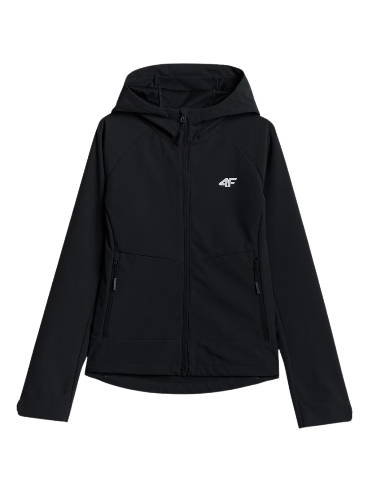 Moteriška softshell striukė 4F F546 giliai juoda 4FWSS26TSOFF546 20S 1