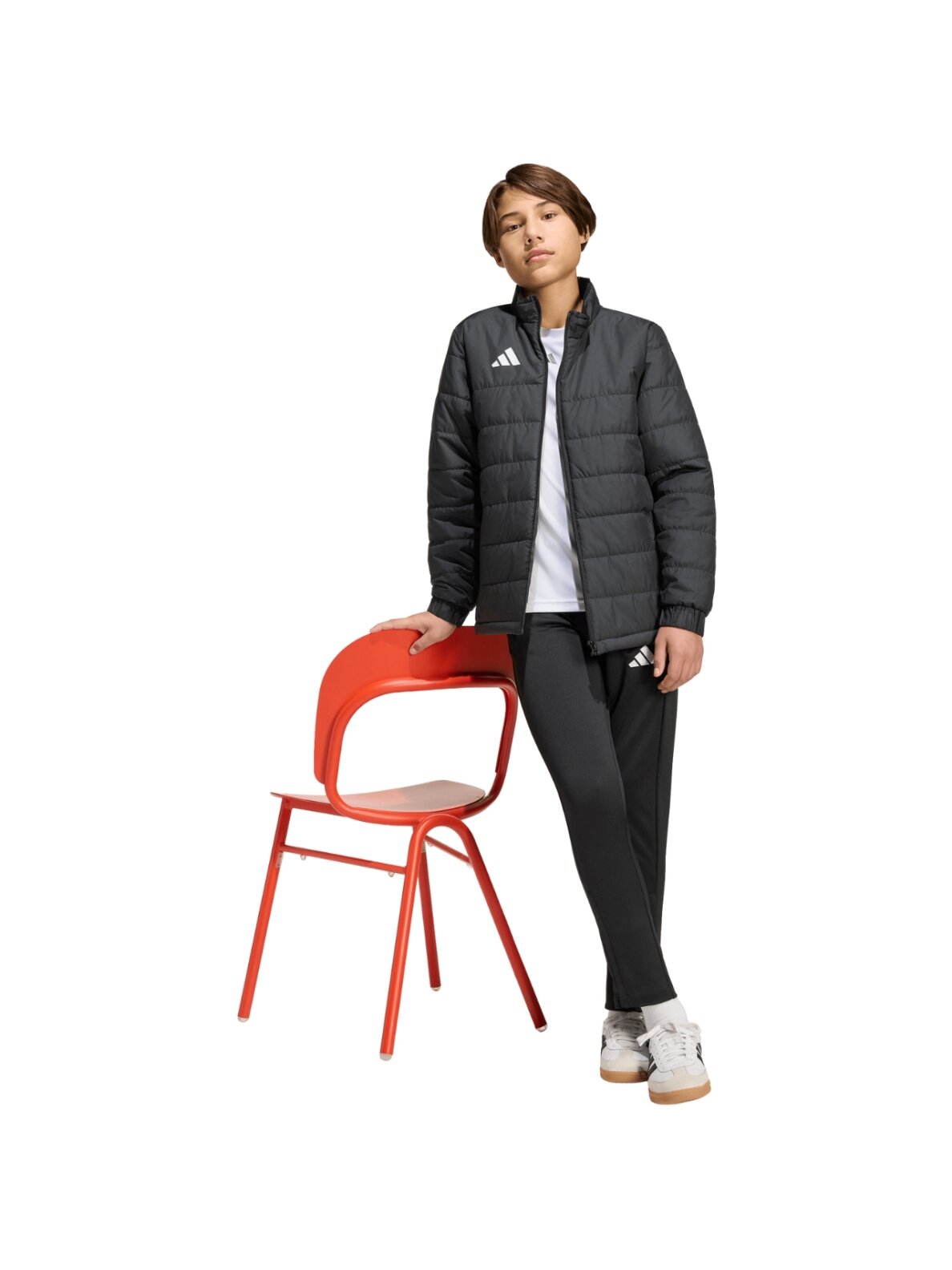 Adidas Entrada 26 Light vaikams juoda JZ9124 5 Adidas Entrada 26 Light vaikams juoda JZ9124 5