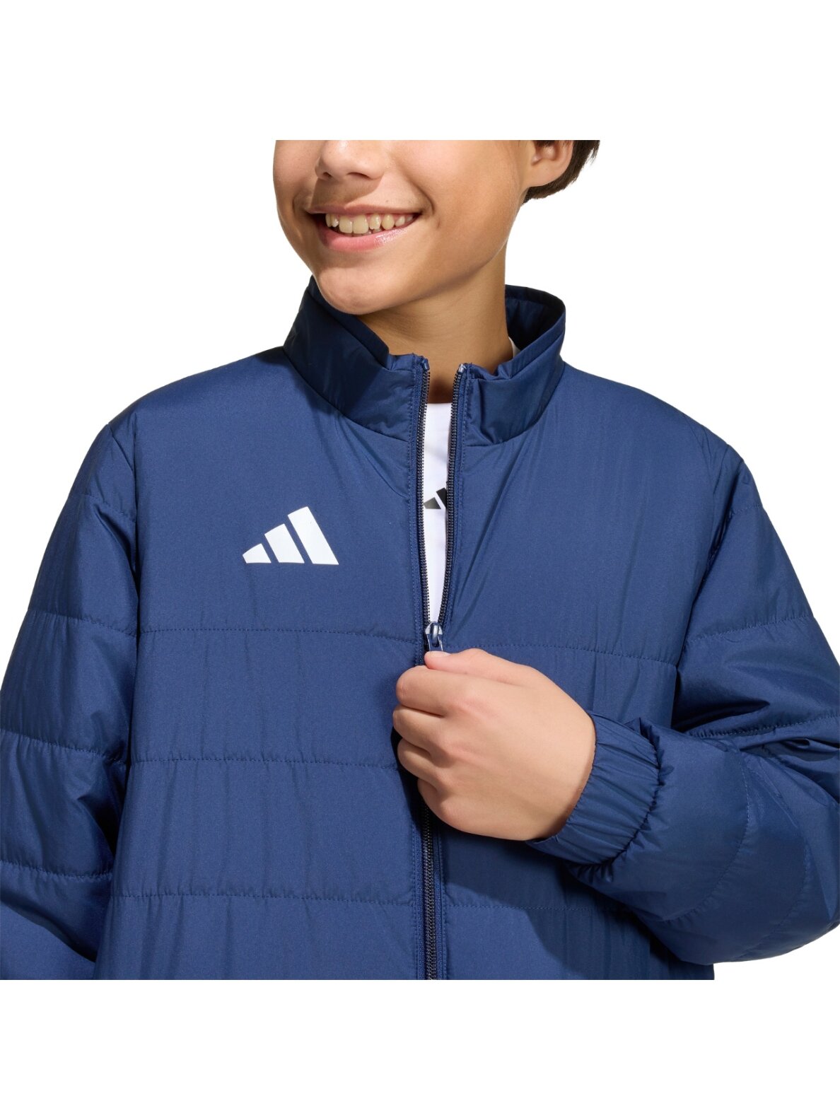 Adidas Entrada 26 Light vaikams tamsiai mėlyna striukė JZ9125 4 Adidas Entrada 26 Light vaikams tamsiai mėlyna striukė JZ9125 4