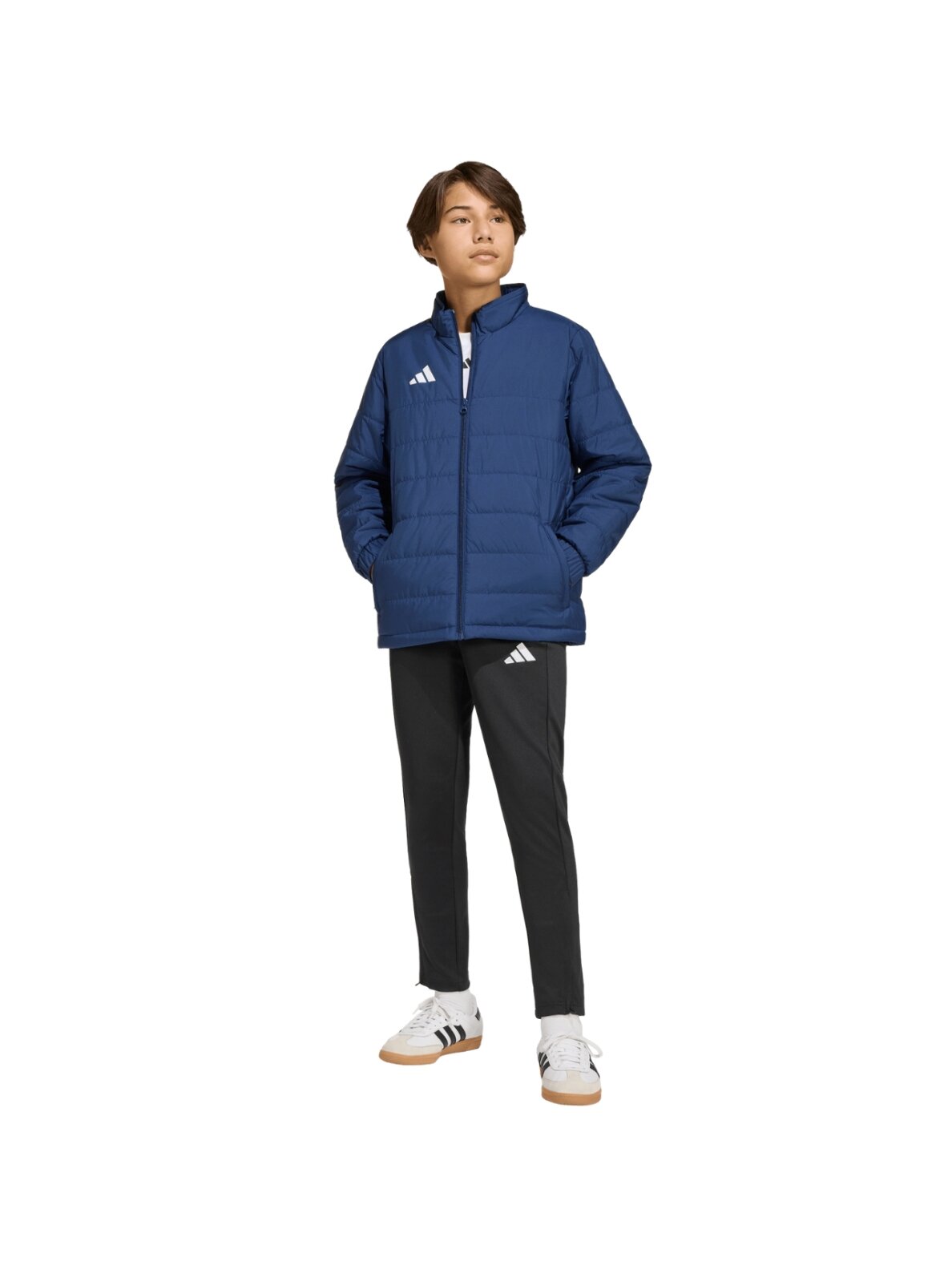 Adidas Entrada 26 Light vaikams tamsiai mėlyna striukė JZ9125 5 Adidas Entrada 26 Light vaikams tamsiai mėlyna striukė JZ9125 5