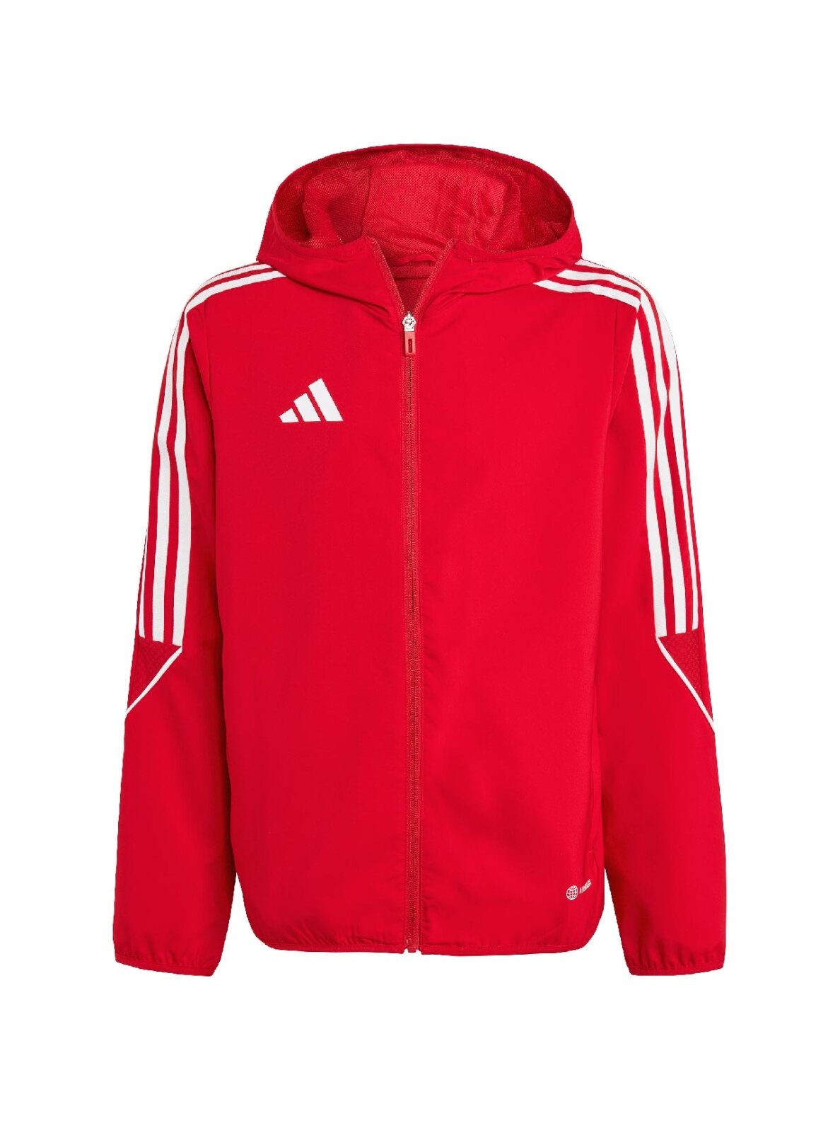 Adidas Tiro 23 League Windbreaker vaikiška striukė raudona IA1624
