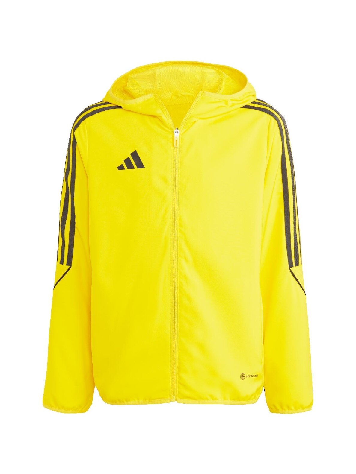 Adidas Tiro 23 League Windbreaker vaikiška striukė geltona IA1622 Adidas Tiro 23 League Windbreaker vaikiška striukė geltona IA1622