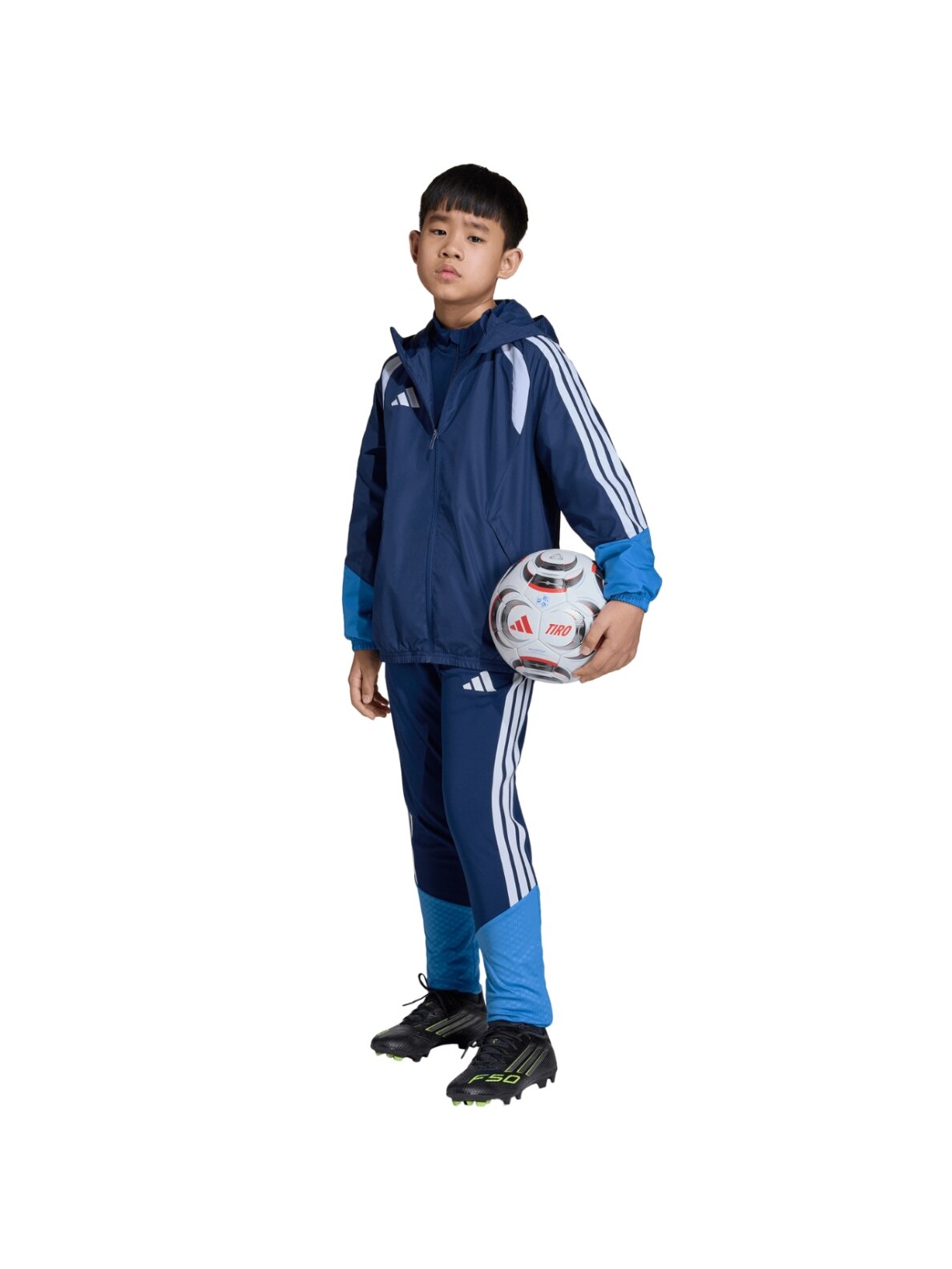 Adidas Tiro 26 Competition All Weather vaikiška striukė, mėlyna JL7300 6