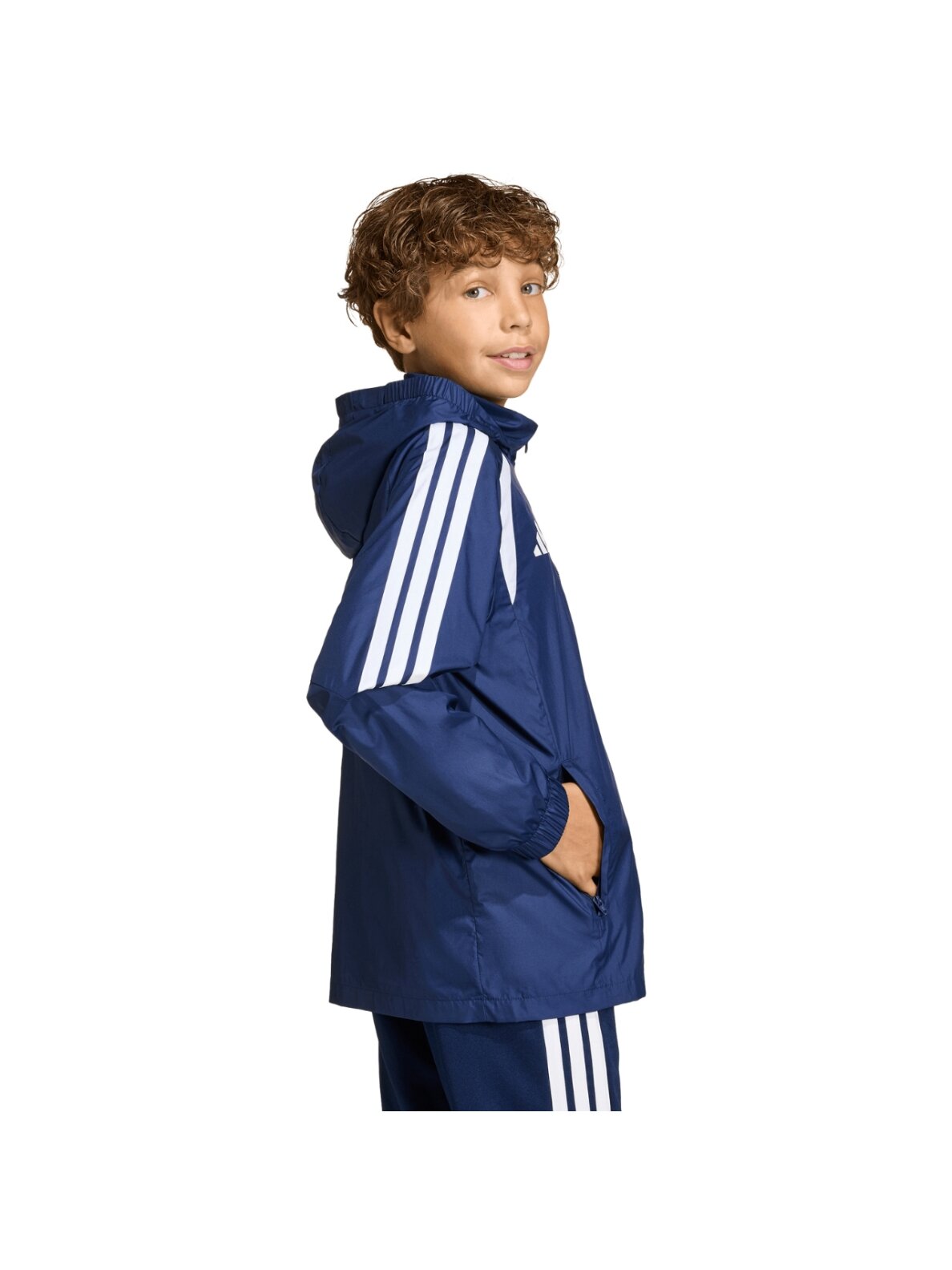 Adidas Tiro 26 League Windbreaker vaikams tamsiai mėlyna JY9725 4