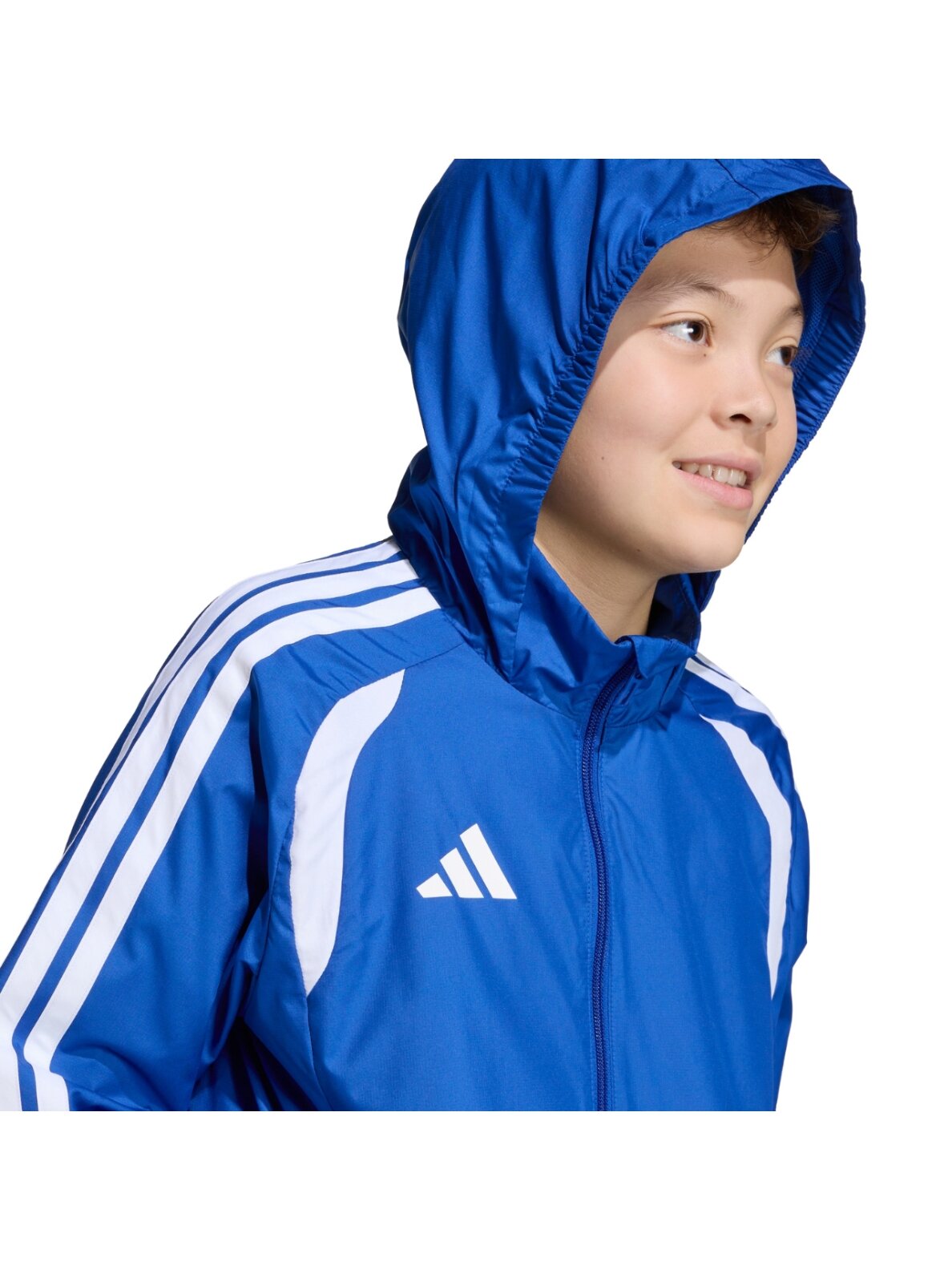 Adidas vaikų striukė Tiro 26 League Windbreaker mėlyna JY9723 5