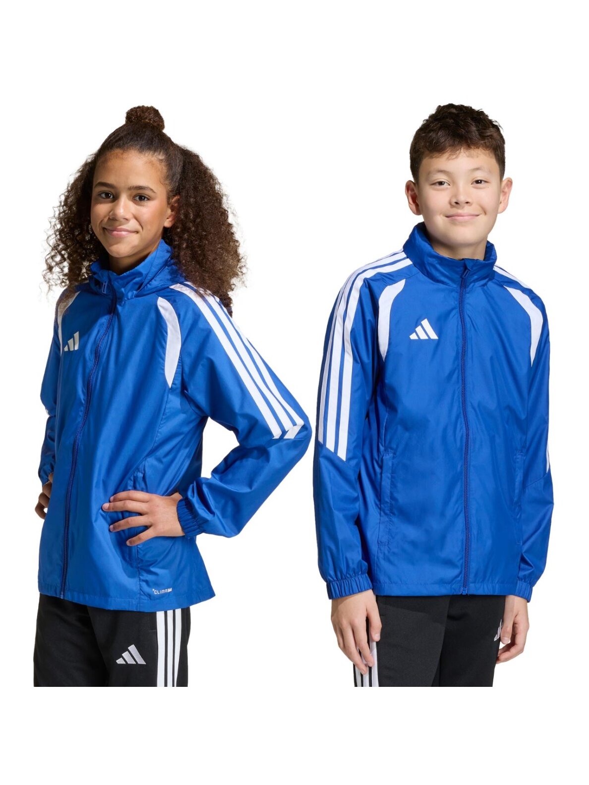 Adidas vaikų striukė Tiro 26 League Windbreaker mėlyna JY9723