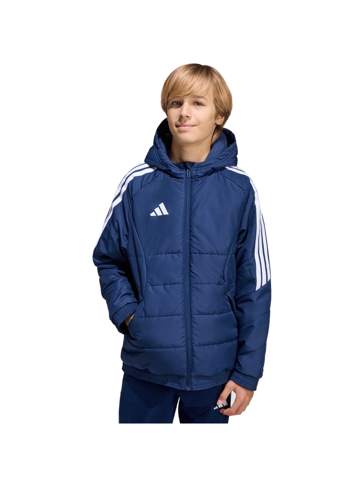 Adidas Tiro 26 Winter vaikams žieminė striukė tamsiai mėlyna KA8026 3 Adidas Tiro 26 Winter vaikams žieminė striukė tamsiai mėlyna KA8026 3