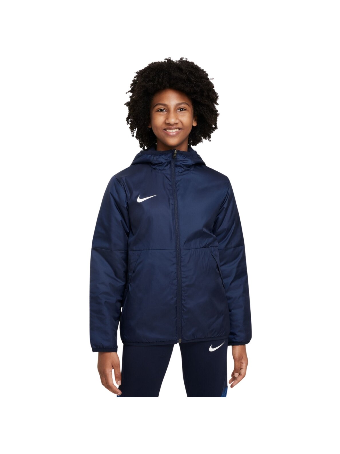 Nike Therma Repel Park vaikiška striukė, tamsiai mėlyna CW6159 451 Nike Therma Repel Park vaikiška striukė, tamsiai mėlyna CW6159 451