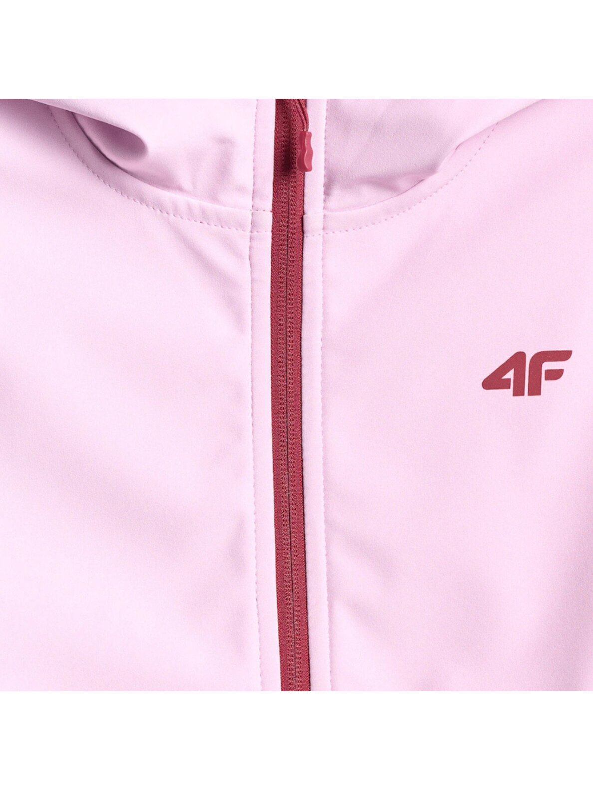 4F softshell striukė mergaitėms F478 šviesiai violetinė 4FJWSS26TSOFF478 52S 5