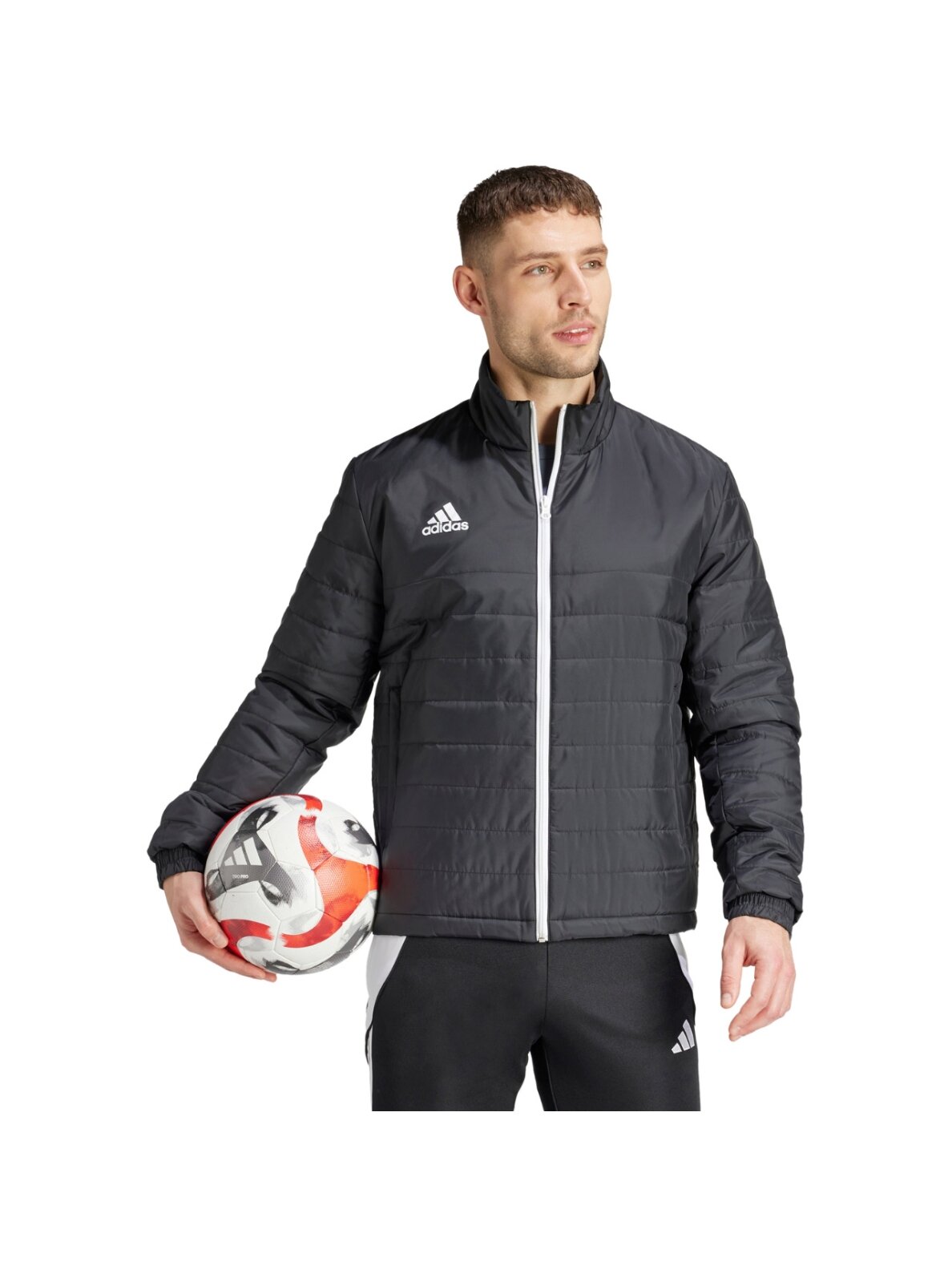 Adidas Entrada 22 Light vyriška striukė juoda IB6070