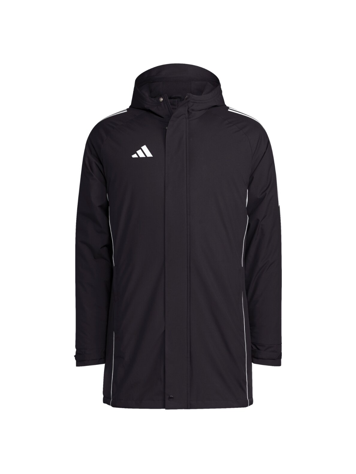 Vyriška Adidas Tiro 24 Stadium Parka striukė, juoda ir balta IJ7391 1