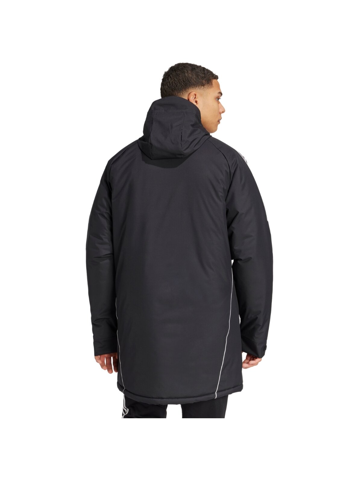 Vyriška Adidas Tiro 24 Stadium Parka striukė, juoda ir balta IJ7391 3