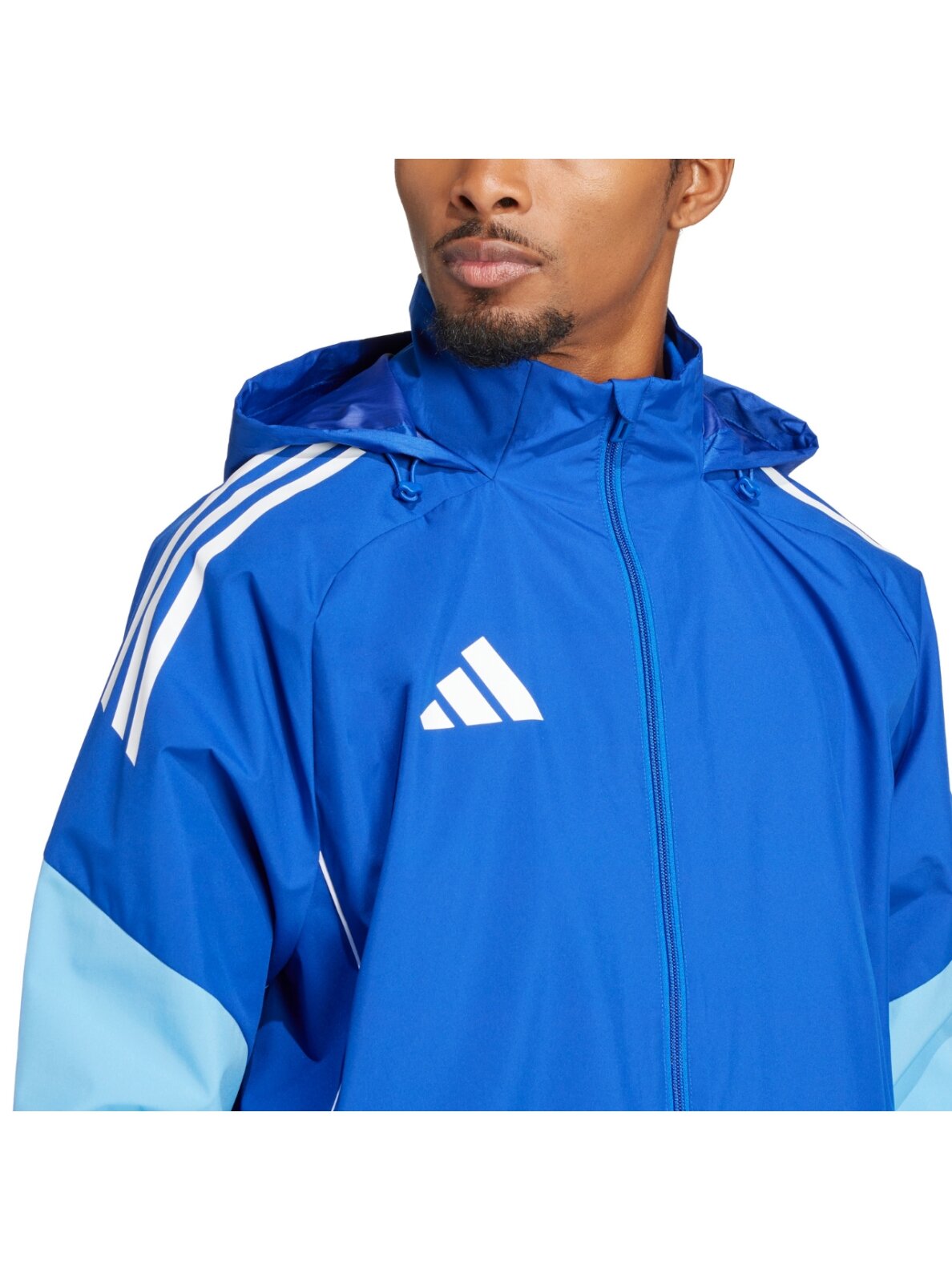 adidas Tiro 25 Competition All-Weather vyriška striukė mėlyna JI8930 4 adidas Tiro 25 Competition All-Weather vyriška striukė mėlyna JI8930 4