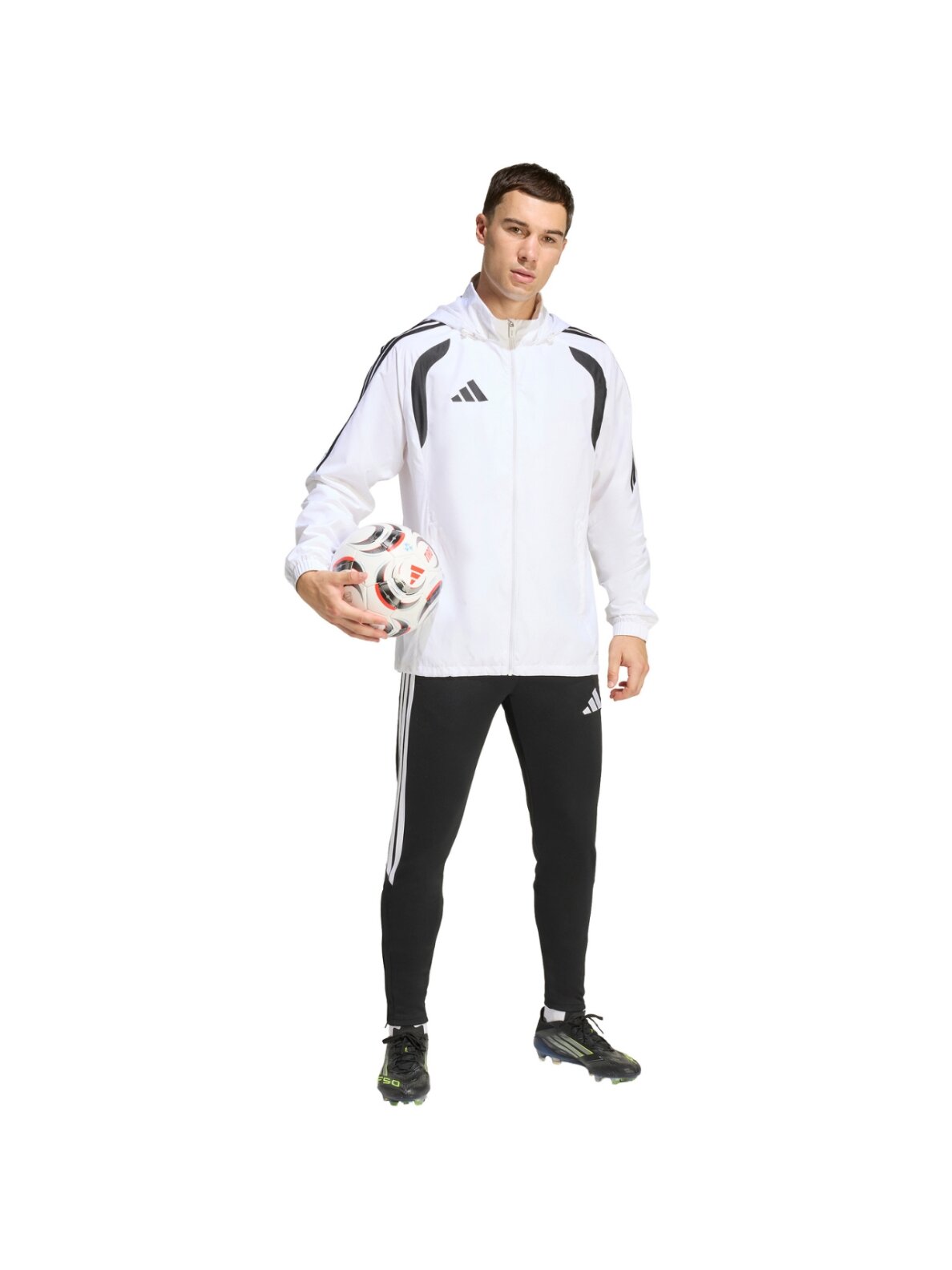 Adidas Tiro 26 League Windbreaker vyriška striukė balta JY9734 6